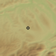 Shaded relief of the 51 km around Schenkon, drawn from the GMTED2010 grid