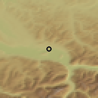 Shaded relief of the 51 km around Schmerikon, drawn from the GMTED2010 grid