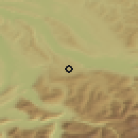 Shaded relief of the 51 km around Schönenberg, drawn from the GMTED2010 grid