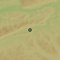 Shaded relief of the 51 km around Schönenwerd, drawn from the GMTED2010 grid