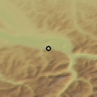 Shaded relief of the 51 km around Schübelbach, drawn from the GMTED2010 grid