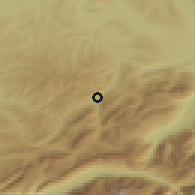 Shaded relief of the 51 km around Schüpfheim, drawn from the GMTED2010 grid