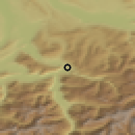 Shaded relief of the 51 km around Schwyz, drawn from the GMTED2010 grid