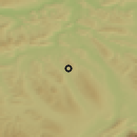 Shaded relief of the 51 km around Seengen, drawn from the GMTED2010 grid