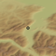 Shaded relief of the 51 km around Sennwald, drawn from the GMTED2010 grid