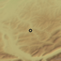 Shaded relief of the 51 km around Signau, drawn from the GMTED2010 grid