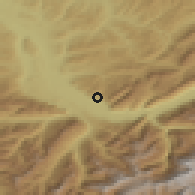 Shaded relief of the 51 km around Sigriswil, drawn from the GMTED2010 grid