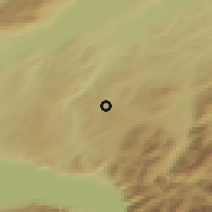 Shaded relief of the 51 km around Siviriez, drawn from the GMTED2010 grid