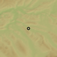 Shaded relief of the 51 km around Spreitenbach, drawn from the GMTED2010 grid