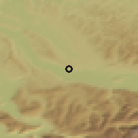 Shaded relief of the 51 km around Stäfa, drawn from the GMTED2010 grid