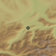 Shaded relief of the 51 km around Stansstad, drawn from the GMTED2010 grid