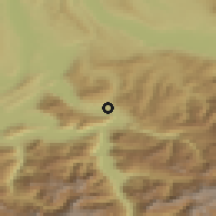 Shaded relief of the 51 km around Steinen, drawn from the GMTED2010 grid