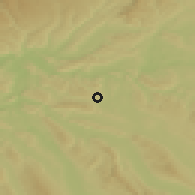 Shaded relief of the 51 km around Steinmaur, drawn from the GMTED2010 grid