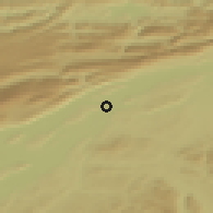 Shaded relief of the 51 km around Studen, drawn from the GMTED2010 grid