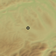 Shaded relief of the 51 km around Sursee, drawn from the GMTED2010 grid