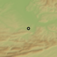 Shaded relief of the 51 km around Therwil, drawn from the GMTED2010 grid