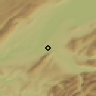 Shaded relief of the 51 km around Thônex, drawn from the GMTED2010 grid