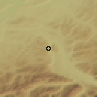 Shaded relief of the 51 km around Toffen, drawn from the GMTED2010 grid