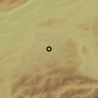Shaded relief of the 51 km around Ueberstorf, drawn from the GMTED2010 grid