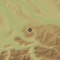 Shaded relief of the 51 km around Unterägeri, drawn from the GMTED2010 grid