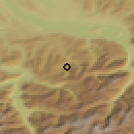 Shaded relief of the 51 km around Unteriberg, drawn from the GMTED2010 grid