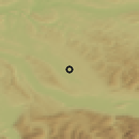 Shaded relief of the 51 km around Uster, drawn from the GMTED2010 grid