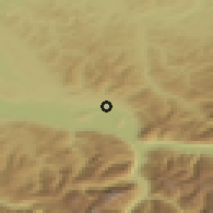 Shaded relief of the 51 km around Uznach, drawn from the GMTED2010 grid