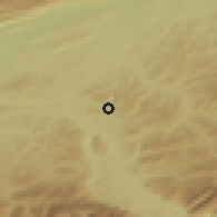 Shaded relief of the 51 km around Vechigen, drawn from the GMTED2010 grid