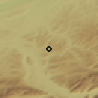 Shaded relief of the 51 km around Biglen, drawn from the GMTED2010 grid