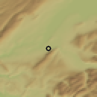 Shaded relief of the 51 km around Veyrier, drawn from the GMTED2010 grid