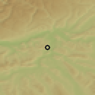 Shaded relief of the 51 km around Villigen, drawn from the GMTED2010 grid
