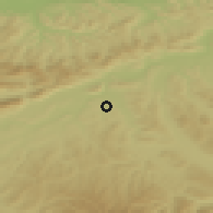 Shaded relief of the 51 km around Vordemwald, drawn from the GMTED2010 grid