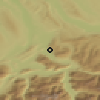 Shaded relief of the 51 km around Walchwil, drawn from the GMTED2010 grid