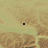 Shaded relief of the 51 km around Wald, drawn from the GMTED2010 grid