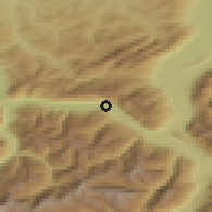 Shaded relief of the 51 km around Walenstadt, drawn from the GMTED2010 grid