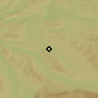 Shaded relief of the 51 km around Wallisellen, drawn from the GMTED2010 grid