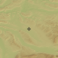 Shaded relief of the 51 km around Wangen-Brüttisellen, drawn from the GMTED2010 grid