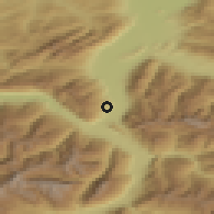 Shaded relief of the 51 km around Wartau, drawn from the GMTED2010 grid