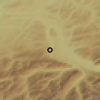 Shaded relief of the 51 km around Wattenwil, drawn from the GMTED2010 grid
