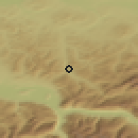 Shaded relief of the 51 km around Wattwil, drawn from the GMTED2010 grid