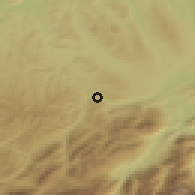 Shaded relief of the 51 km around Werthenstein, drawn from the GMTED2010 grid