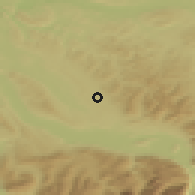 Shaded relief of the 51 km around Wetzikon, drawn from the GMTED2010 grid