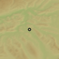 Shaded relief of the 51 km around Birmenstorf, drawn from the GMTED2010 grid