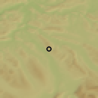 Shaded relief of the 51 km around Widen, drawn from the GMTED2010 grid