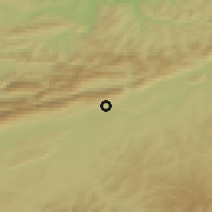 Shaded relief of the 51 km around Wiedlisbach, drawn from the GMTED2010 grid