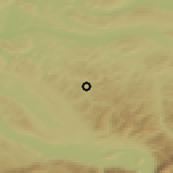 Shaded relief of the 51 km around Wila, drawn from the GMTED2010 grid