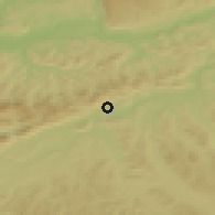 Shaded relief of the 51 km around Winznau, drawn from the GMTED2010 grid