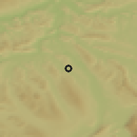 Shaded relief of the 51 km around Wohlen, drawn from the GMTED2010 grid