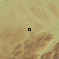 Shaded relief of the 51 km around Wolhusen, drawn from the GMTED2010 grid