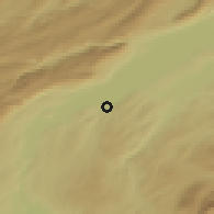 Shaded relief of the 51 km around Yvonand, drawn from the GMTED2010 grid